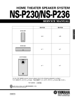 Yamaha NSP-236-Service-Manual